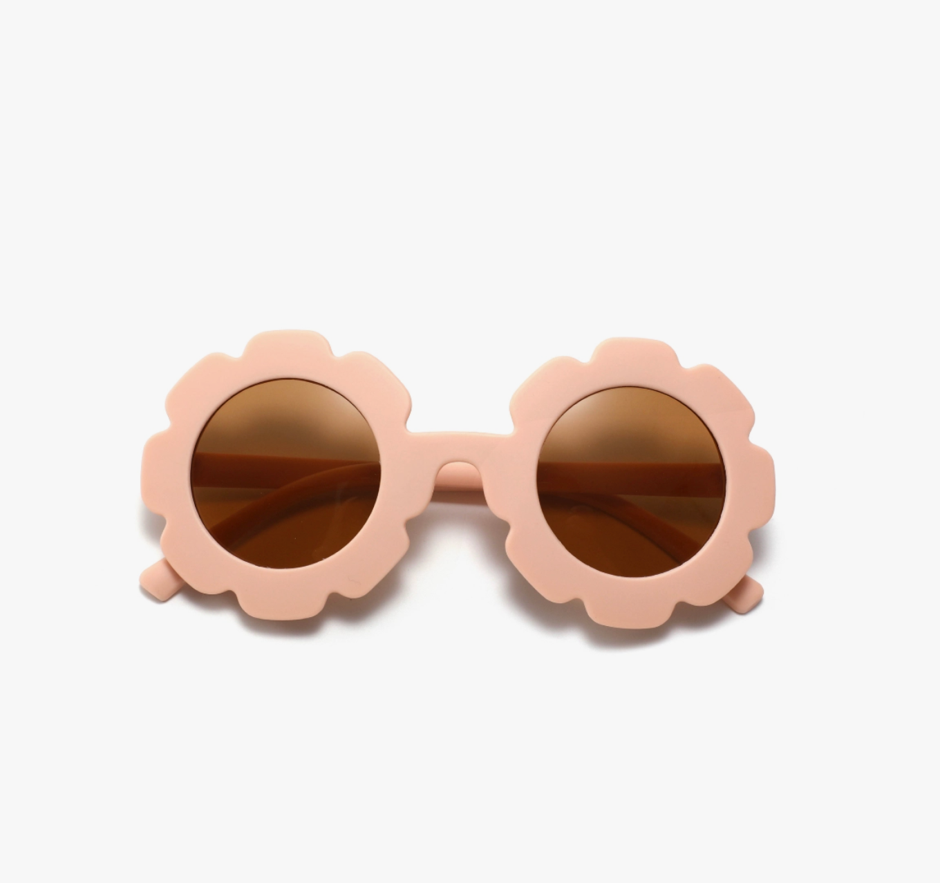 Pale Pink Flower Sunglasses