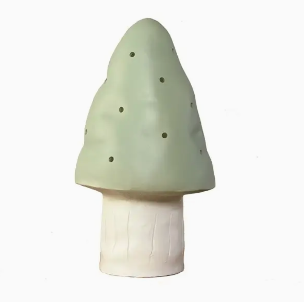 Small Mushroom Lamp - Blue Green