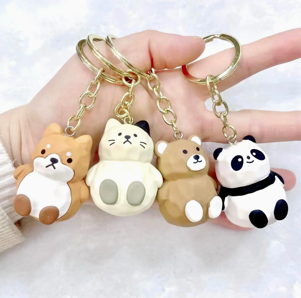 Animal Keychain - 4 options