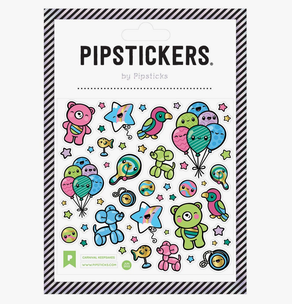 Carnival Keepsakes Sticker Sheet