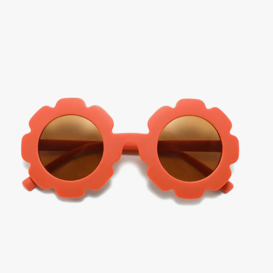 Coral Flower Sunglasses