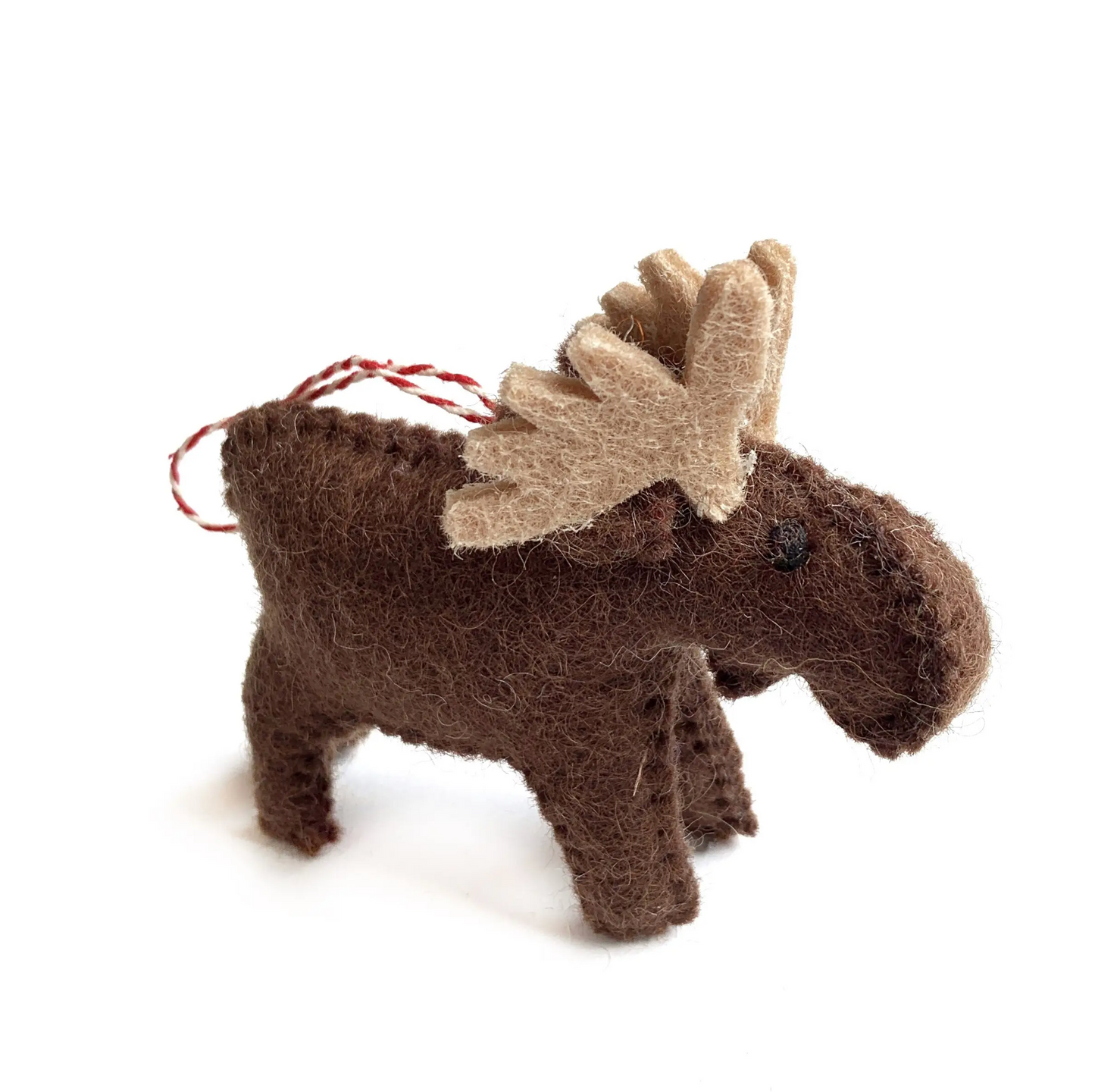 Felt Moose Ornament