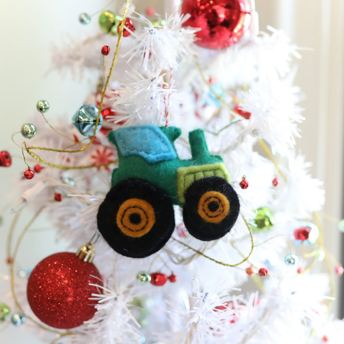 Felt Tractor Ornament