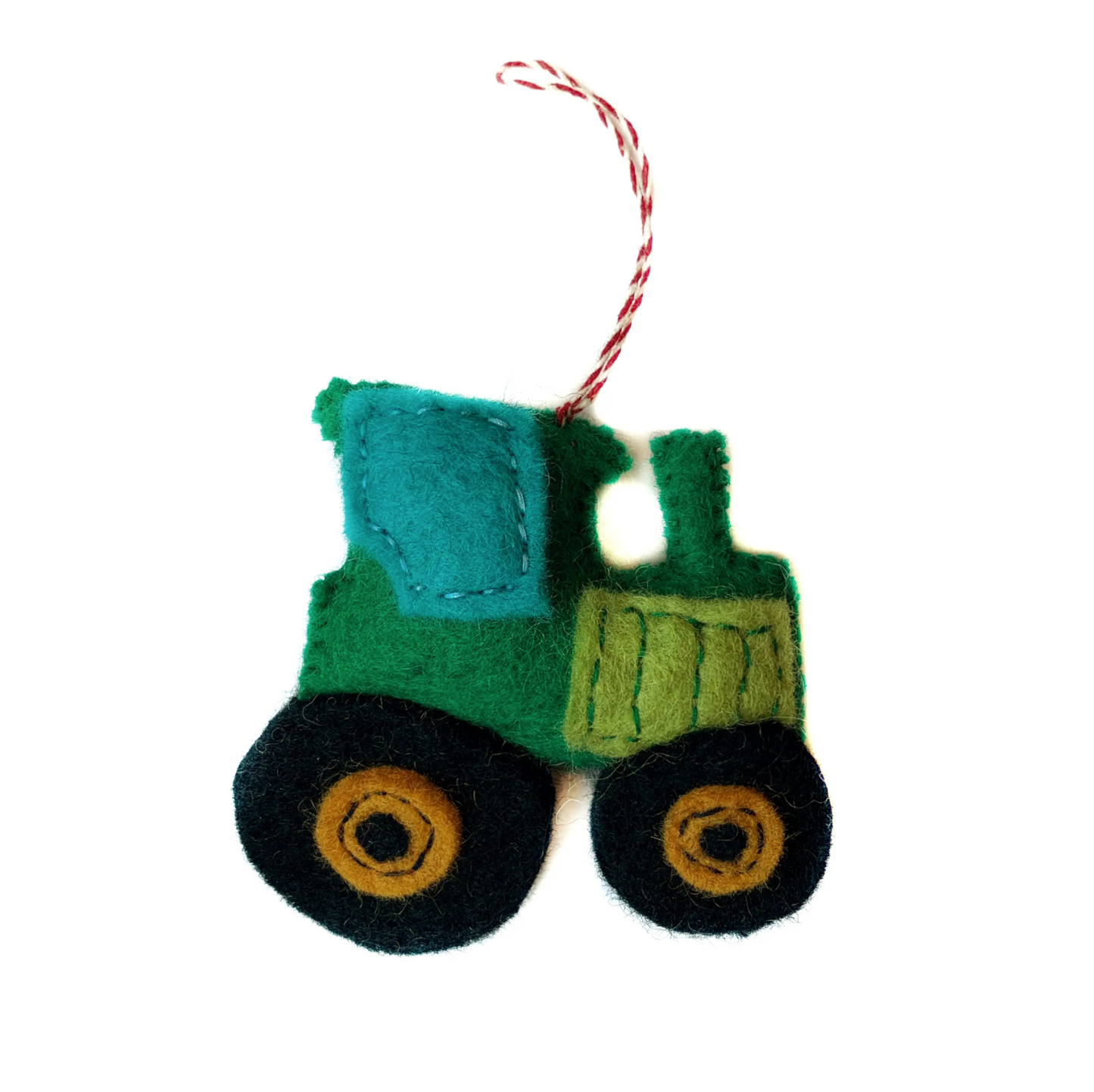 Felt Tractor Ornament