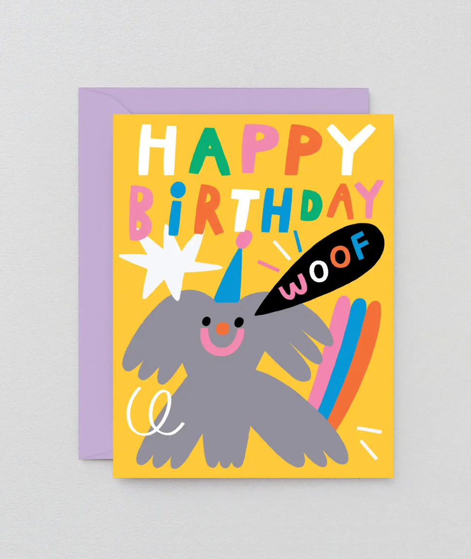 Happy Birthday Woof Dog
