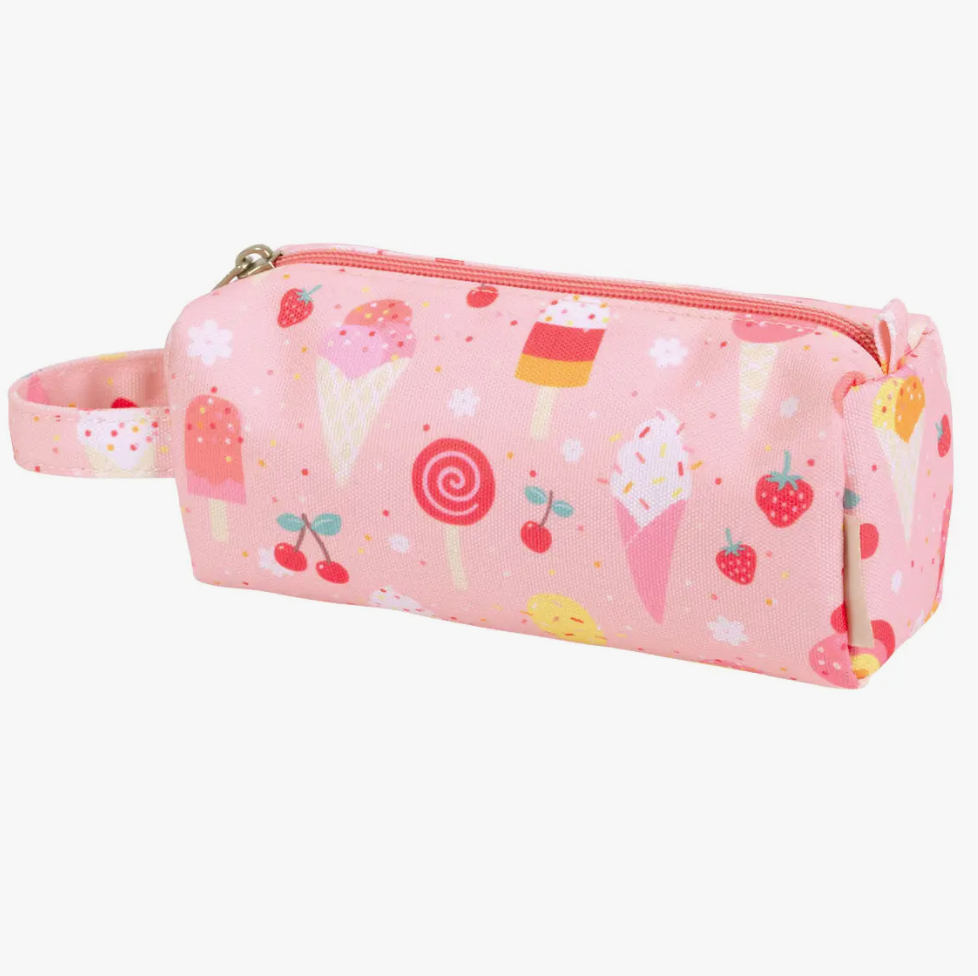 Pencil Case: Pink Ice Cream