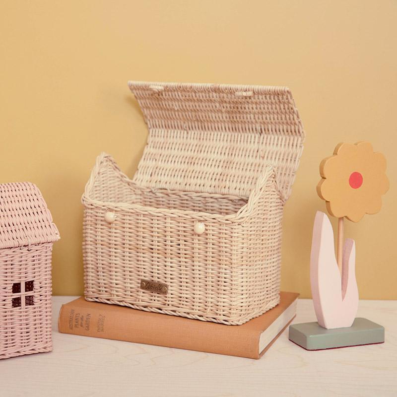 Rattan Casa Basket - Natural