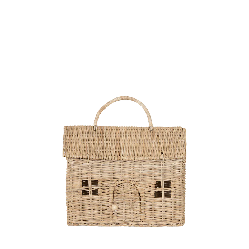 Rattan Casa Basket - Natural