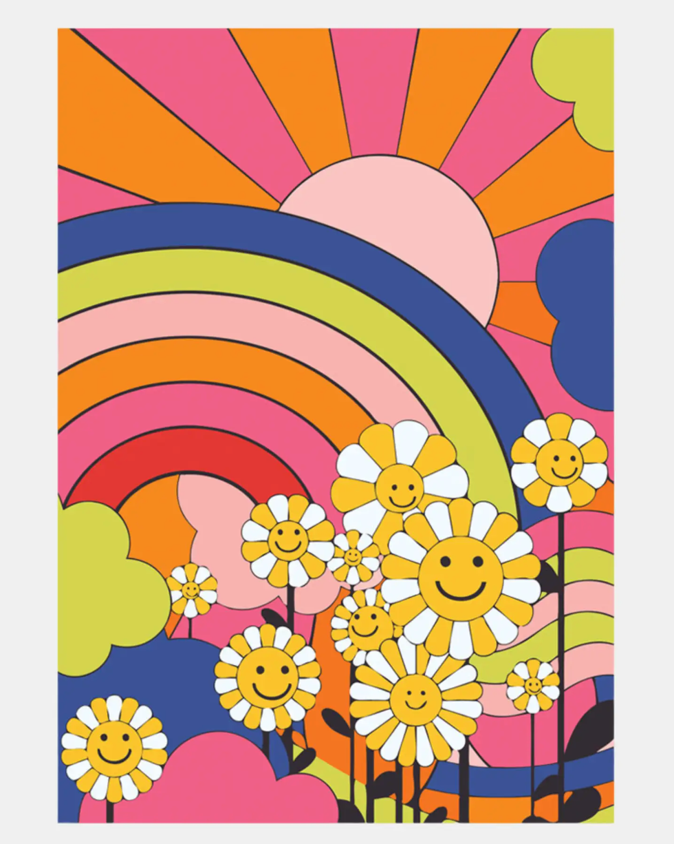 Paint By Numbers: Flower Power