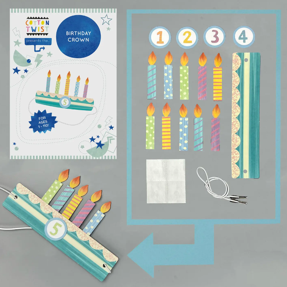 Make Your Own Birthday Crown Kit