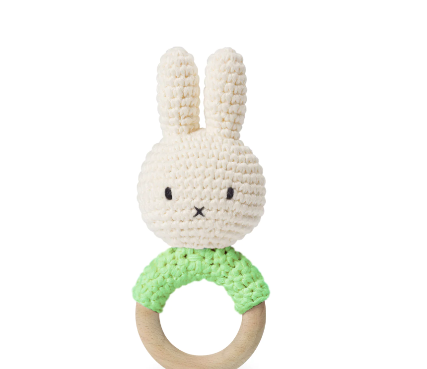 Miffy Baby Teether - Green