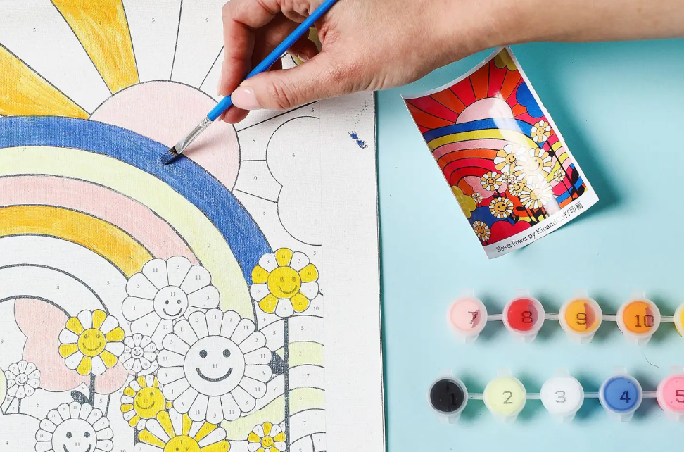 Paint By Numbers: Flower Power
