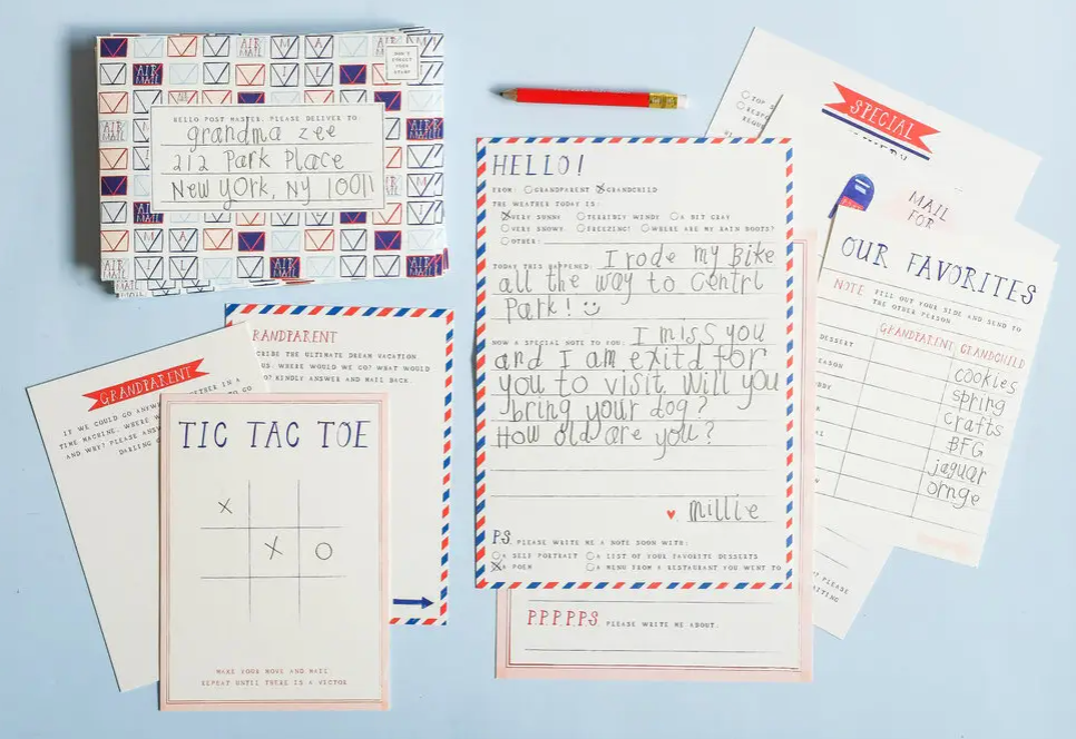 Grandparent + Grandchild Pen Pal Kit