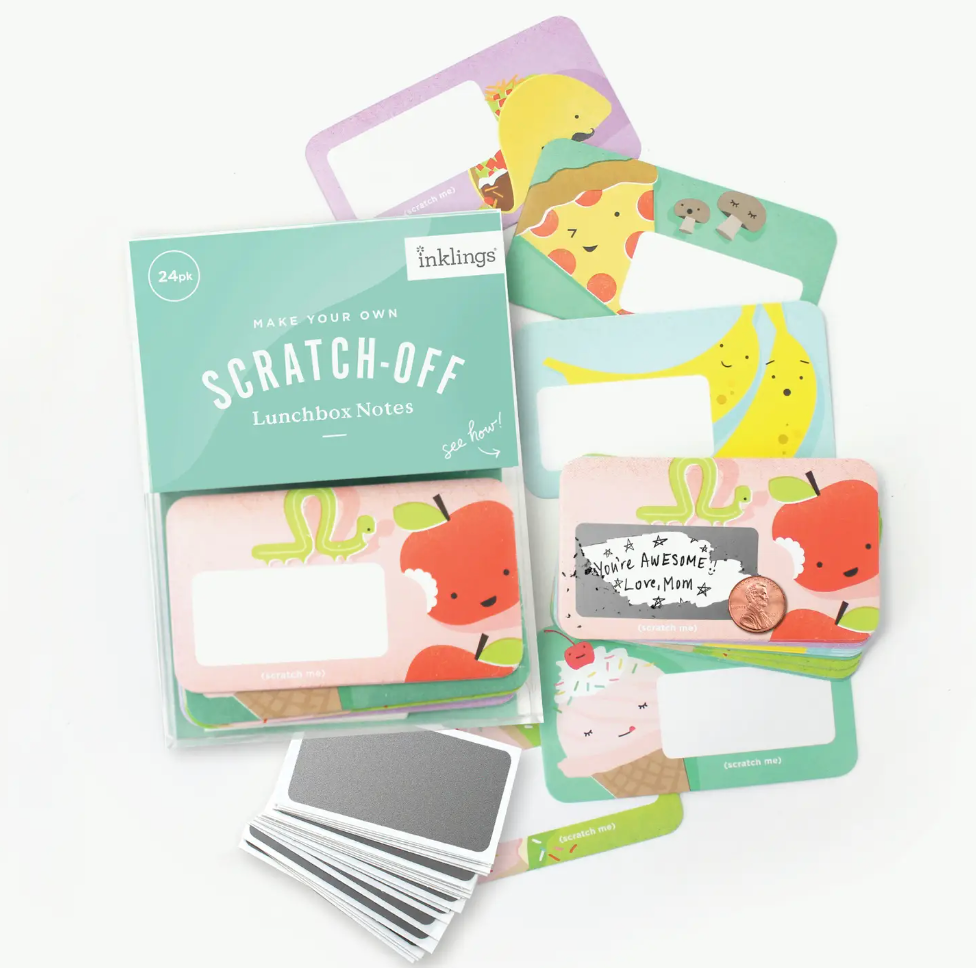Scratch Off Lunch Notes: Foodie