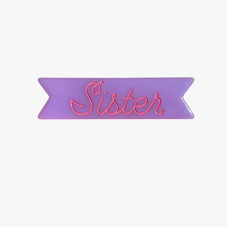 Sister Hair Clip