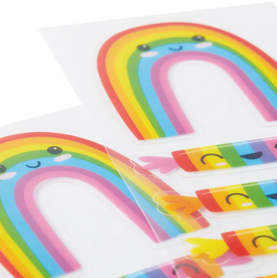 Rainbow Candies Sticker Sheet