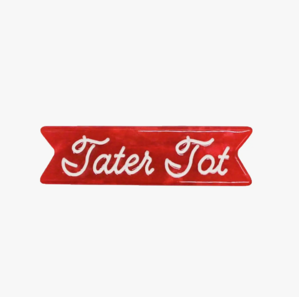 Tater Tot Hair Clip