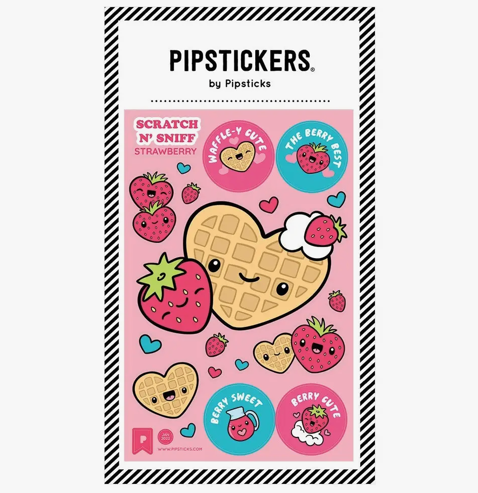 Waffle Scratch N' Sniff Sticker Sheet