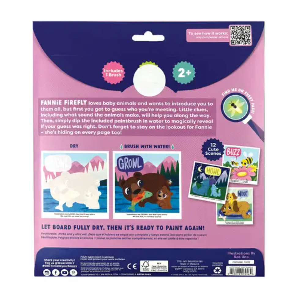 Water Amaze Reveal Board: Baby Animals