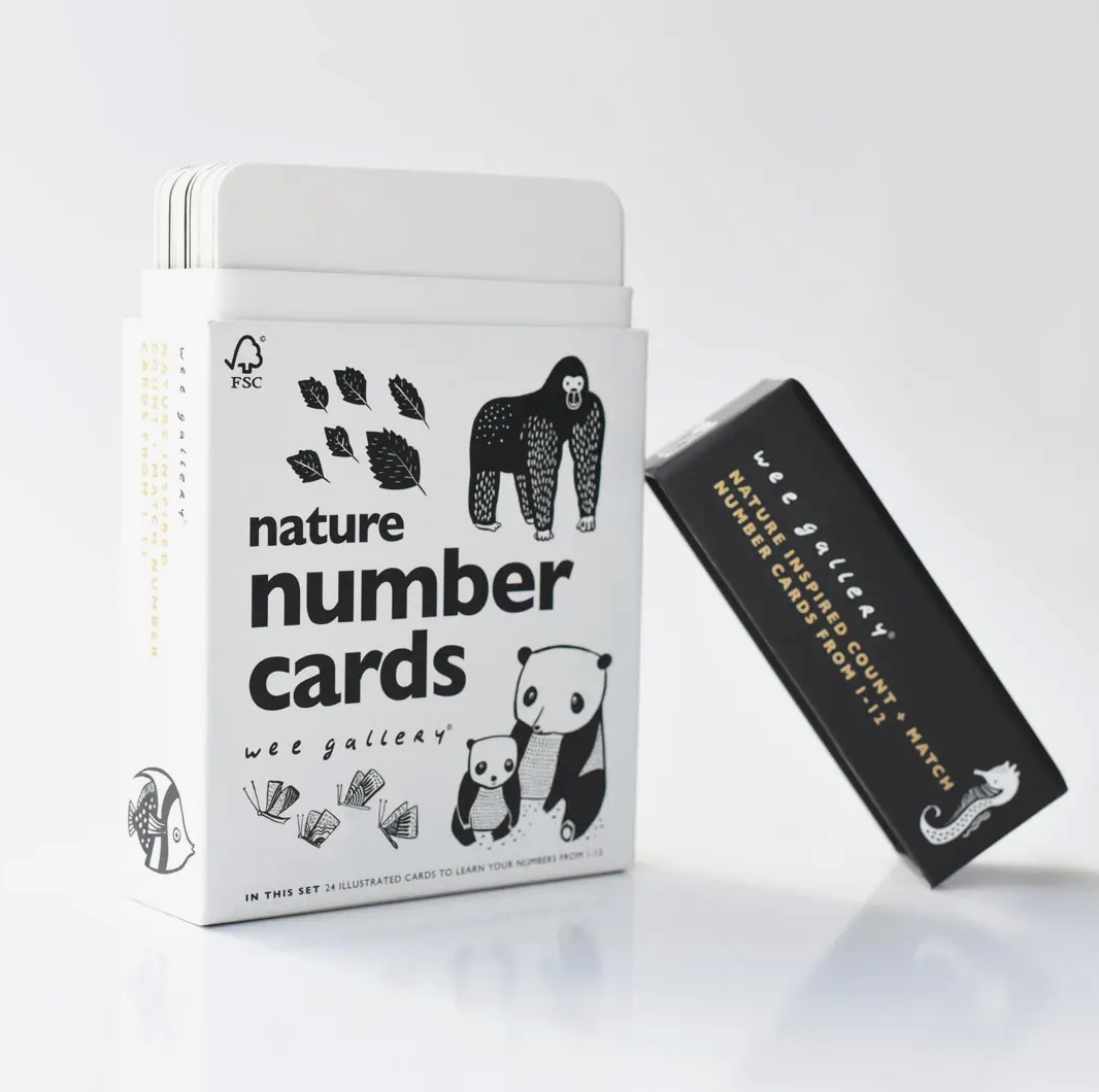 Nature Number Cards