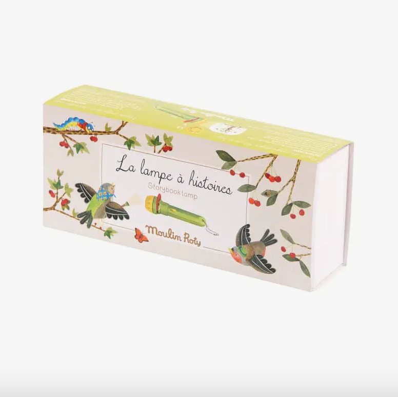 French + English Storybook Torches Garden Theme