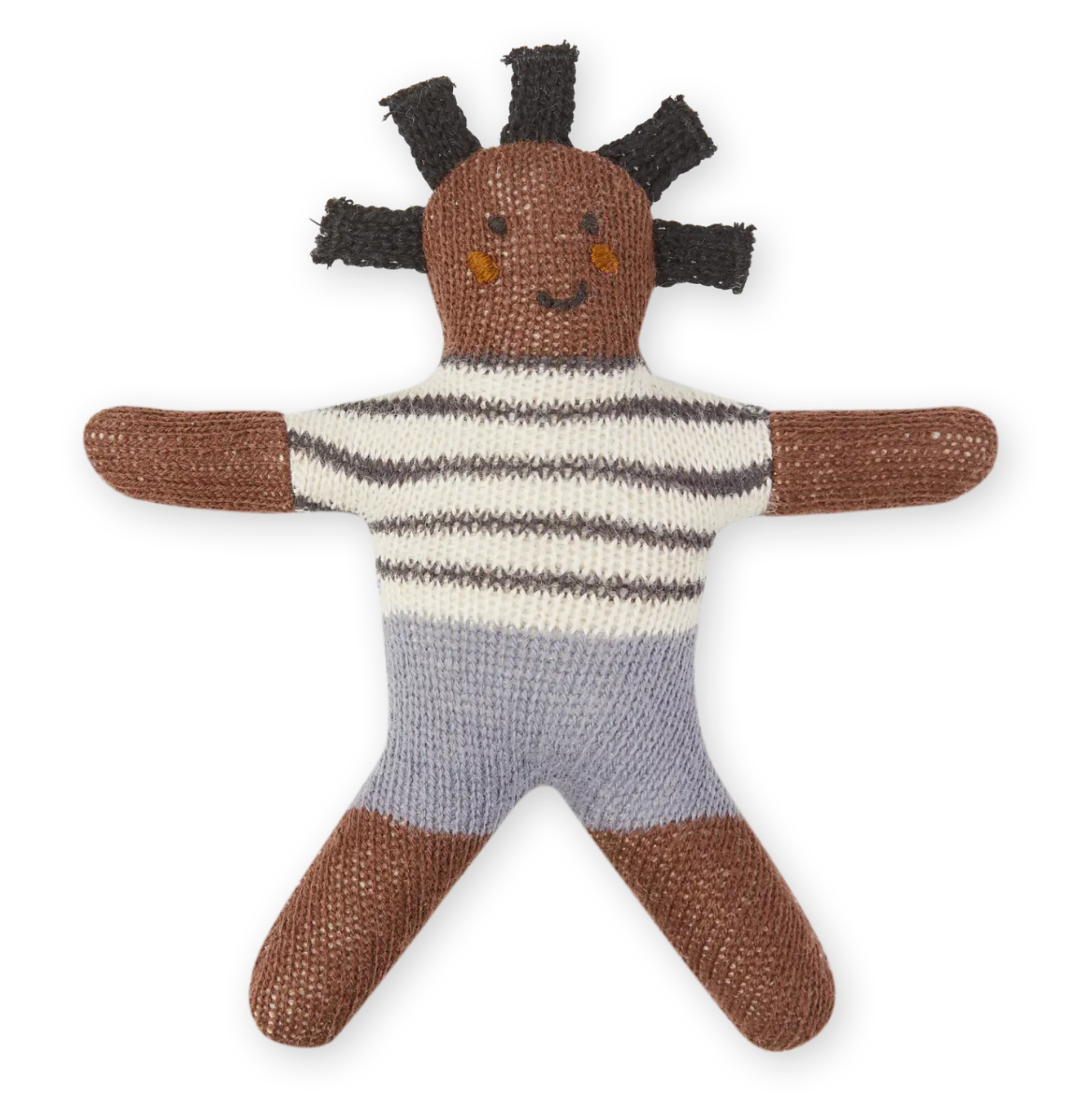 Cotton Knit Mini Buddies Rattles - 4 options