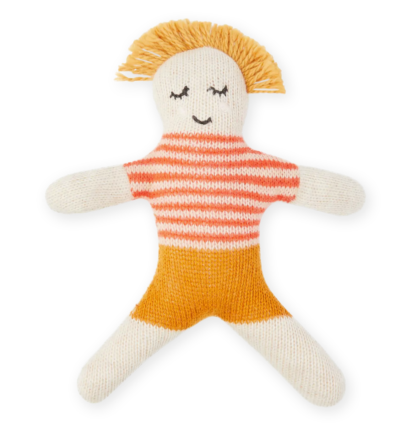 Cotton Knit Mini Buddies Rattles - 4 options