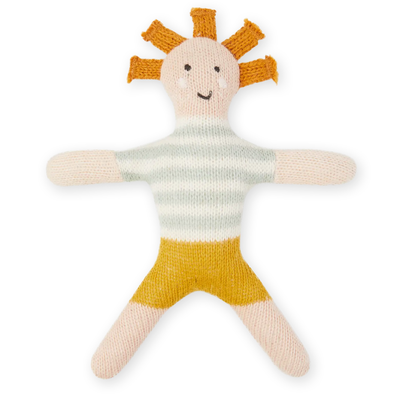Cotton Knit Mini Buddies Rattles - 4 options