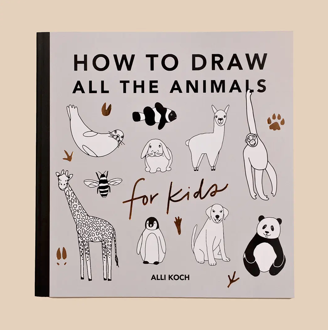 All The Animals: How to Draw Books for Kids