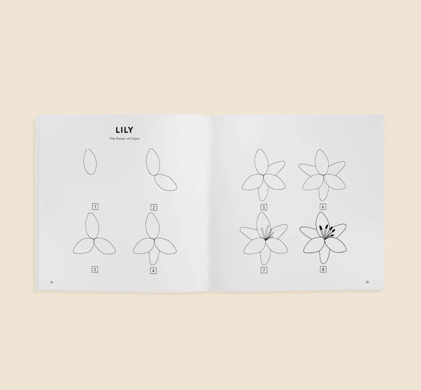 Modern Flowers: How to Draw Books for Kids