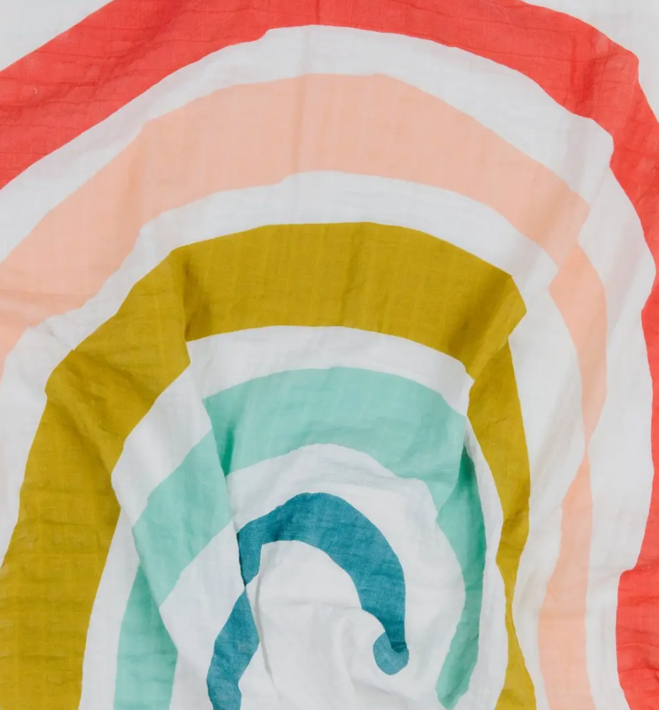 Rainbow Swaddle Blanket