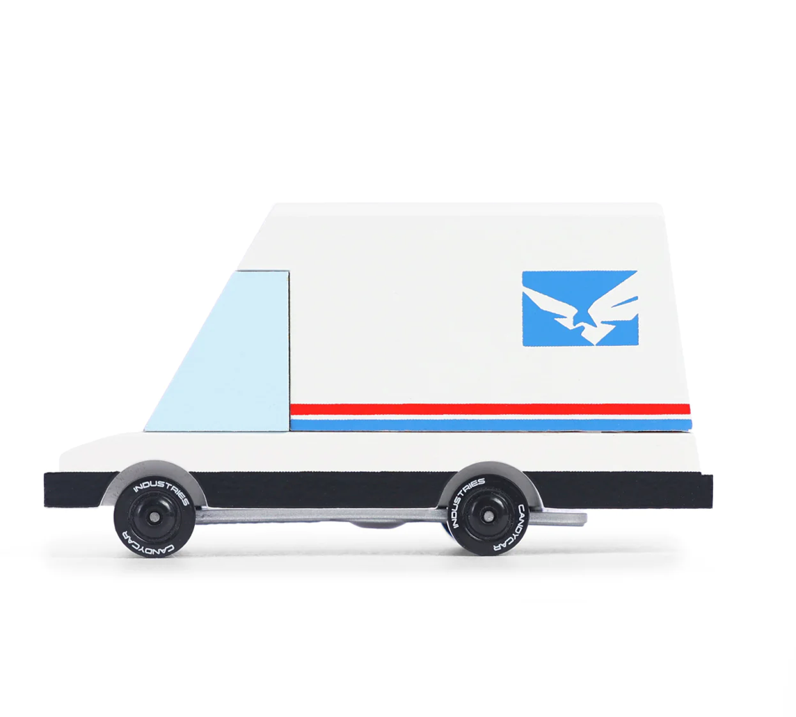 Futuristic Mail Van
