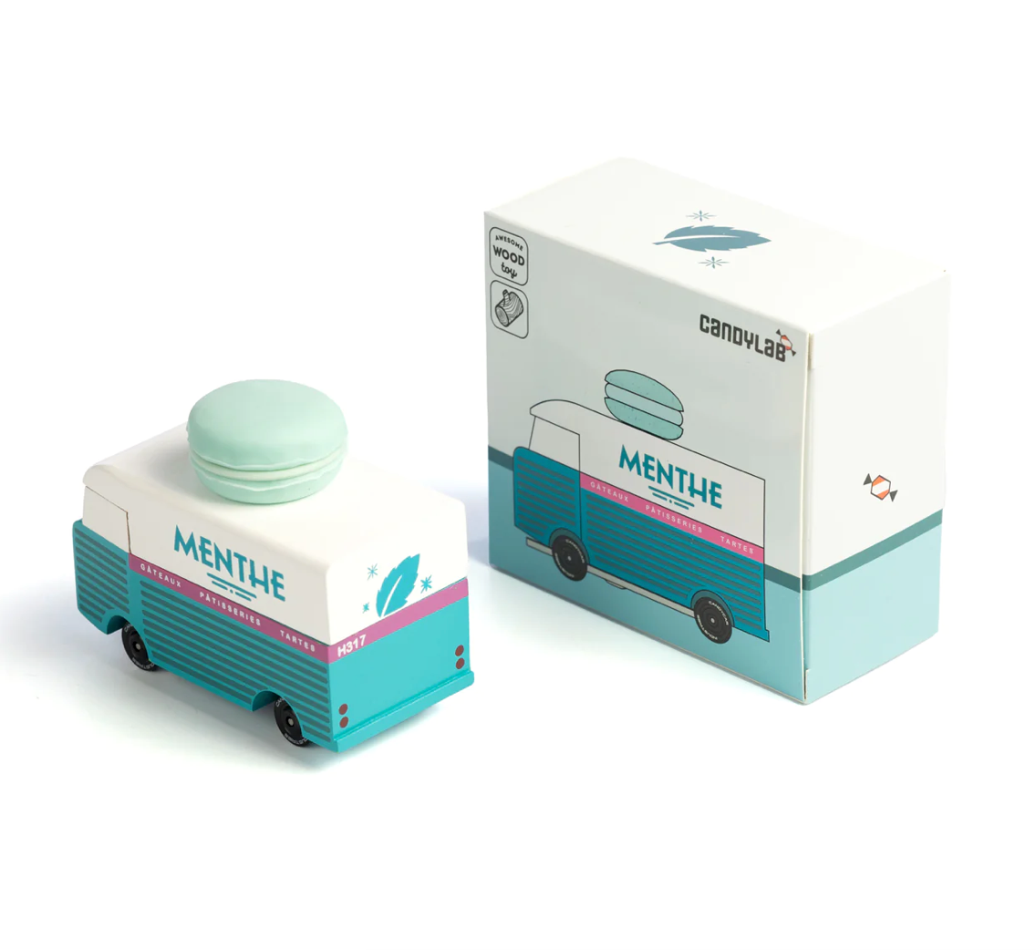 Menthe Macaron Van