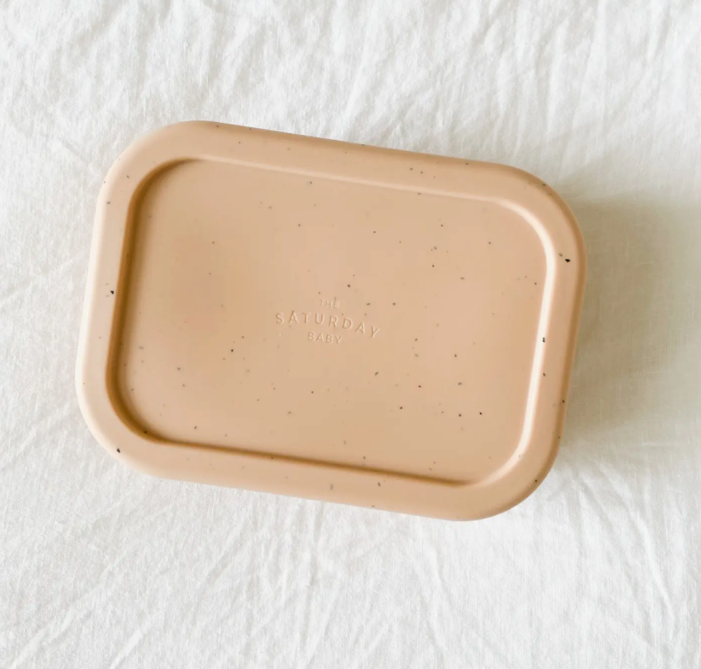 Silicone Bento Box - Speckled Sand