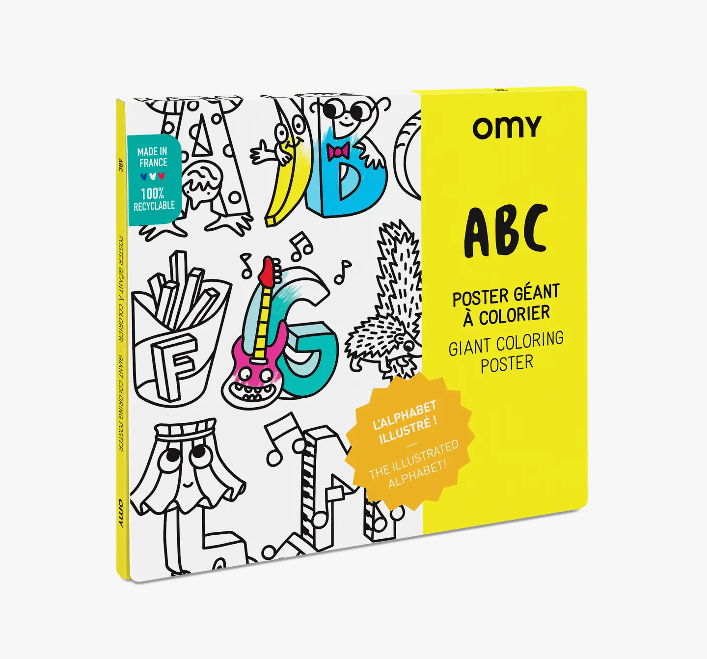Giant Coloring Poster - ABCs