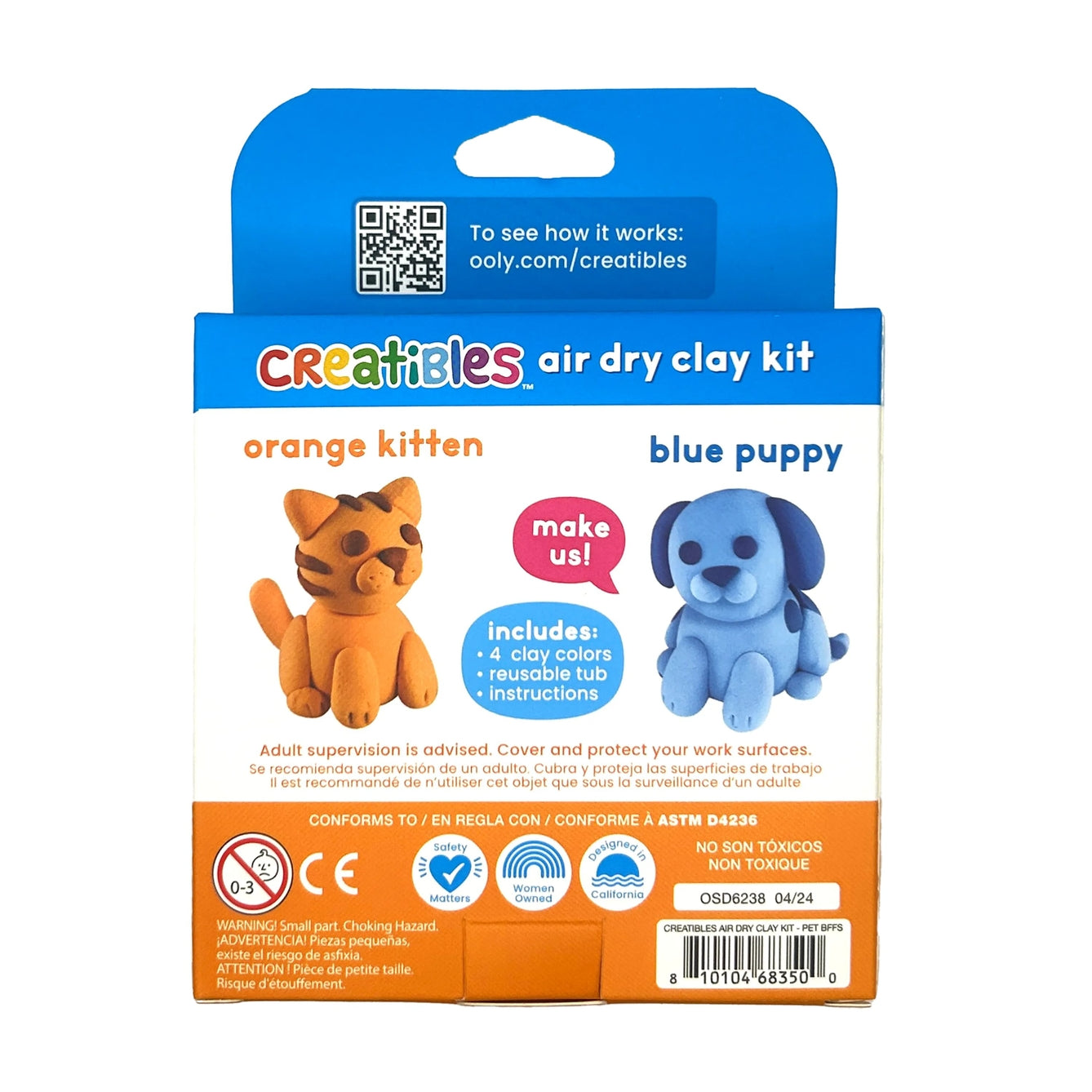 DIY Air Dry Clay Kit - Pet BFFs