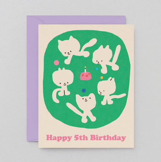 Happy Fifth Birthday Cats