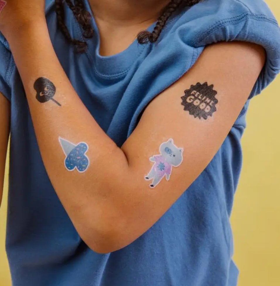 Tattoo-Palooza Temporary Tattoos: Pawsitive Cats