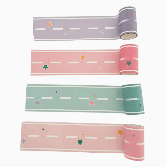 Pastel Road Tape - 4 color options