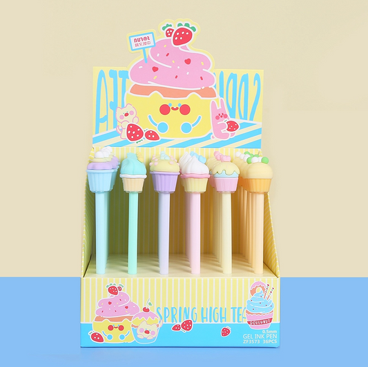 Cupcake Gel Pen - 6 designs