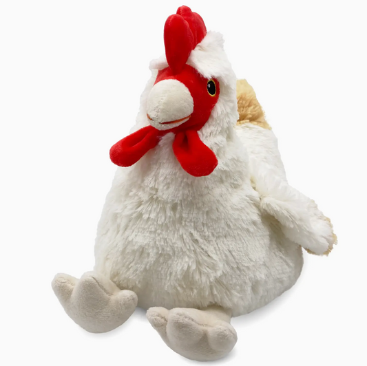 Weighted Plush Chicken Toy