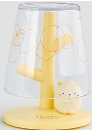 Yellow Cat Mini Cup + Stand Rinse Cup