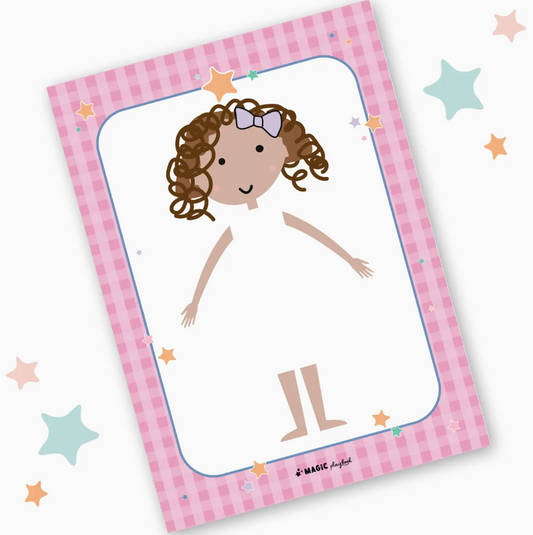Pretend Play Doll Notepad