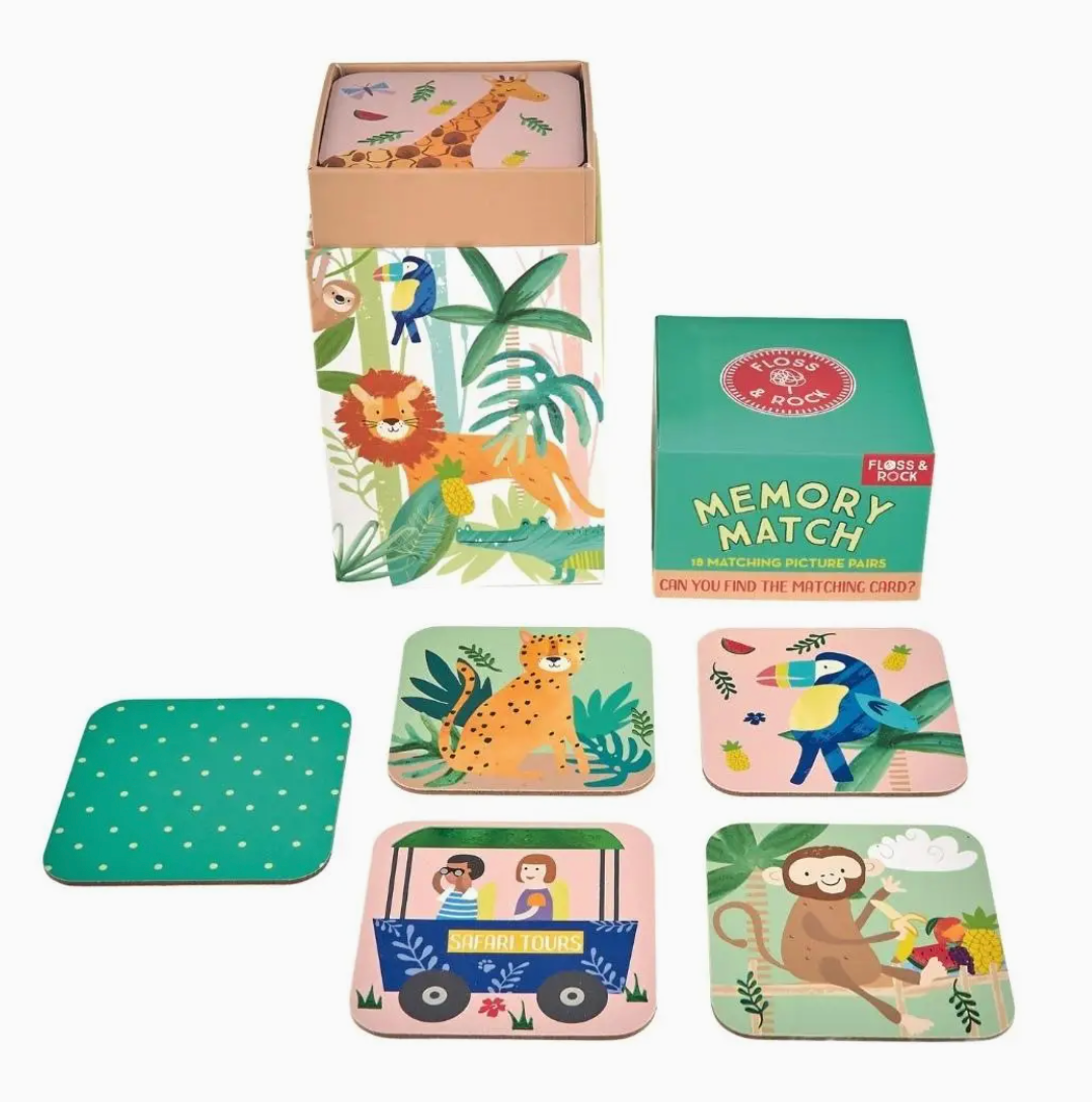 Jungle Memory Match Game