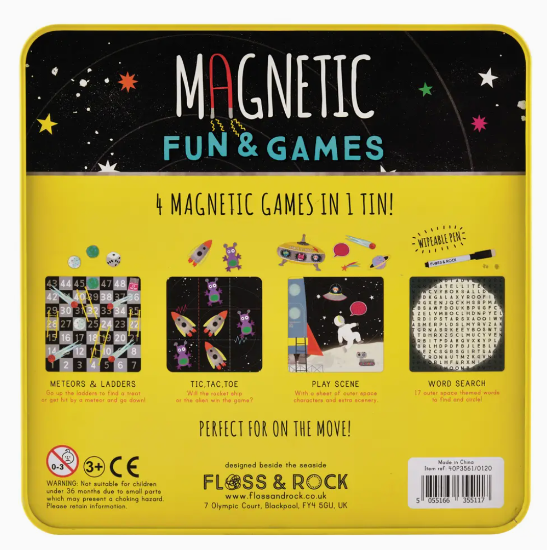 Magnetic Game Tin: Space