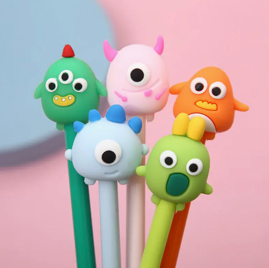 Cute Monster Gel Pen - 6 designs