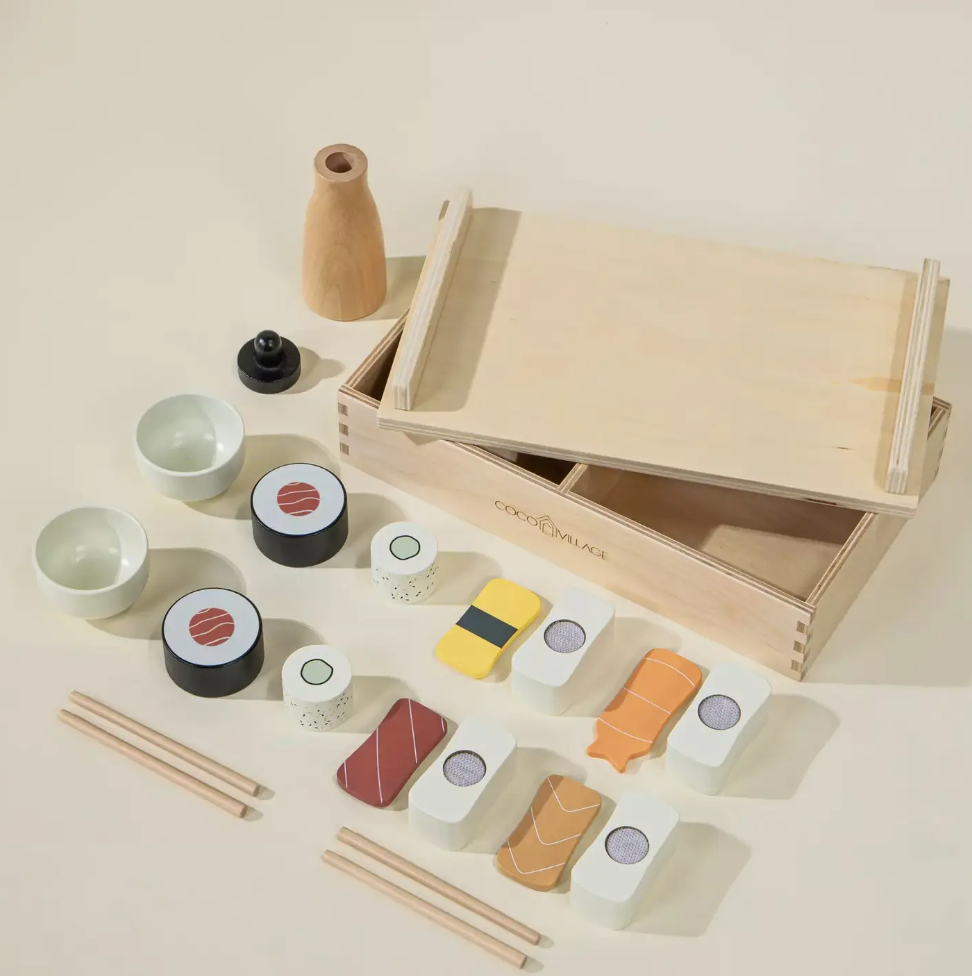 Wooden Sushi Party Playset