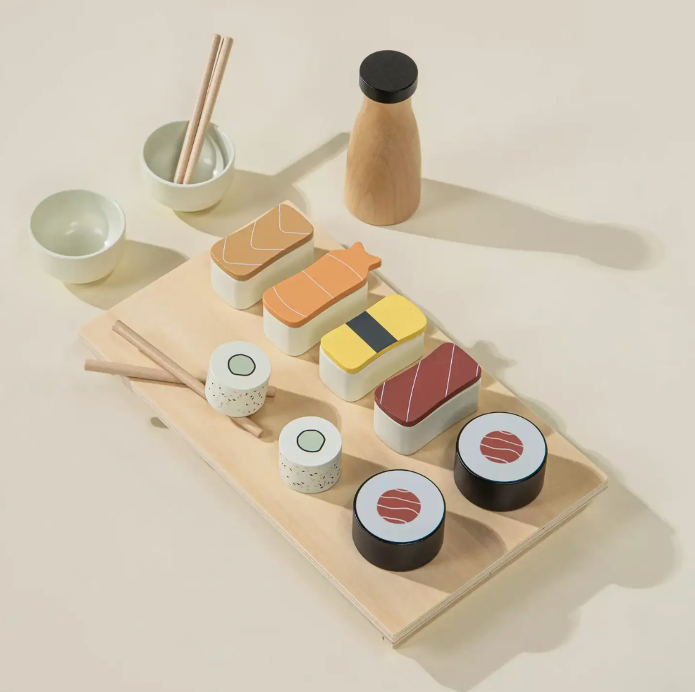 Wooden Sushi Party Playset