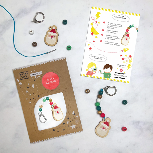 Make Your Own Santa Keyring