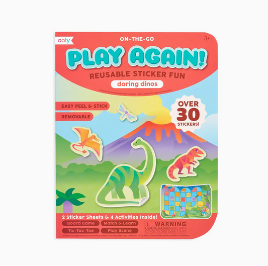 On-The-Go Activity Book: Daring Dinos